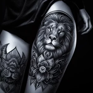 Lion tattoo design7