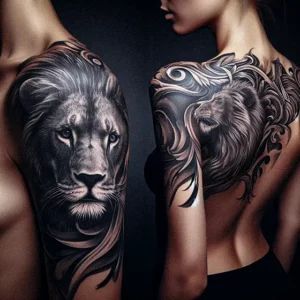 Lion tattoo design74