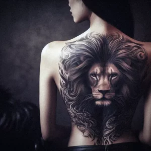 Lion tattoo design9