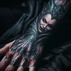 Maleficent Tattoo Design 1