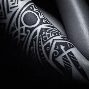 Maori Tribal tattoo design for women10