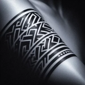 Polynesian Tribal tattoo design for women13