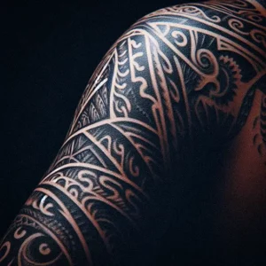 Polynesian Tribal tattoo design for women3