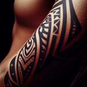 Polynesian Tribal tattoo design for women6