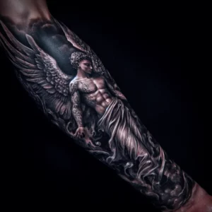 Realism style Sleeve Tattoo 11