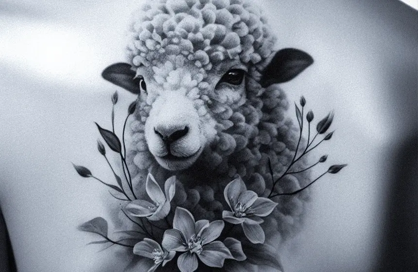 Sheep Tattoo 2