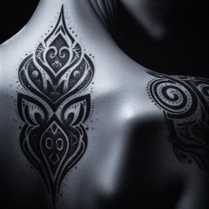 Small Tribal tattoo design for women2