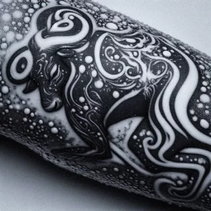 Taurus abstract tattoo design5