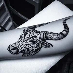 Taurus tattoo design8