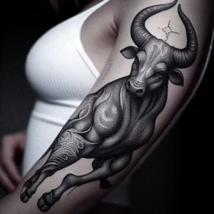 Taurus tattoo design9 3