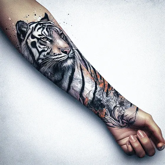 Tiger Tatto Woman17