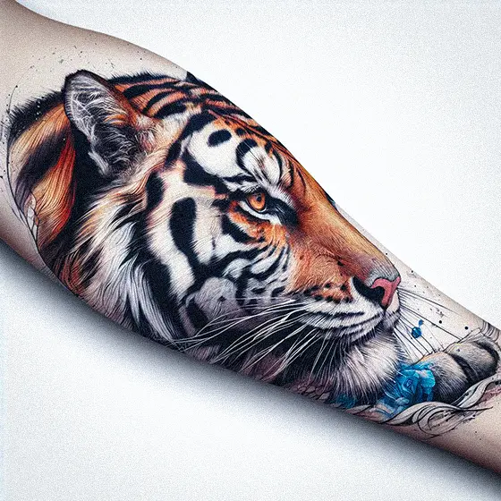 Tiger Tatto Woman18