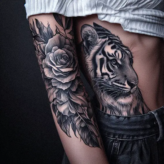 Tiger Tatto Woman19