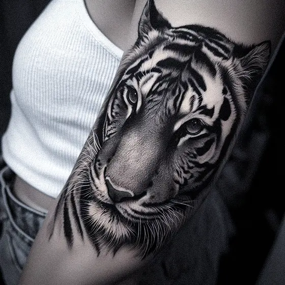 Tiger Tatto Woman2