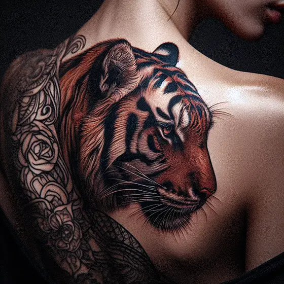 Tiger Tatto Woman20