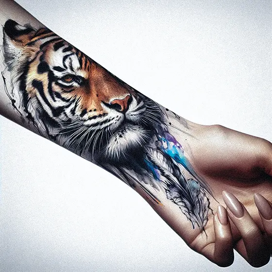 Tiger Tatto Woman21