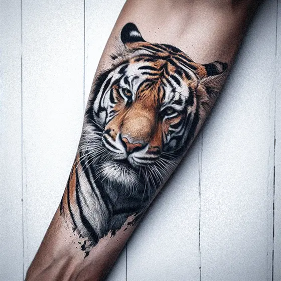 Tiger Tatto Woman25