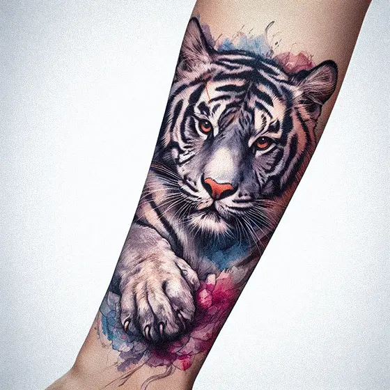 Tiger Tatto Woman26