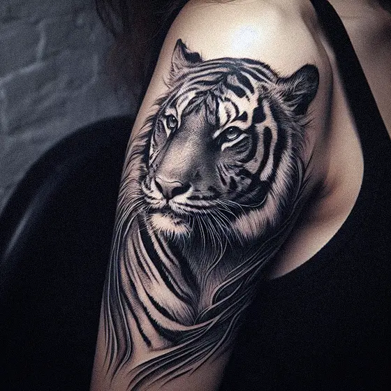 Tiger Tatto Woman28