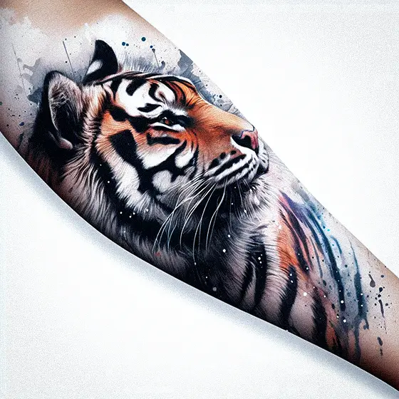 Tiger Tatto Woman31