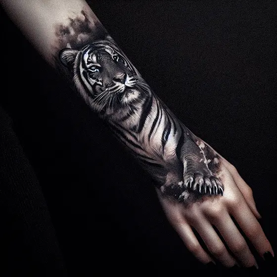 Tiger Tatto Woman35