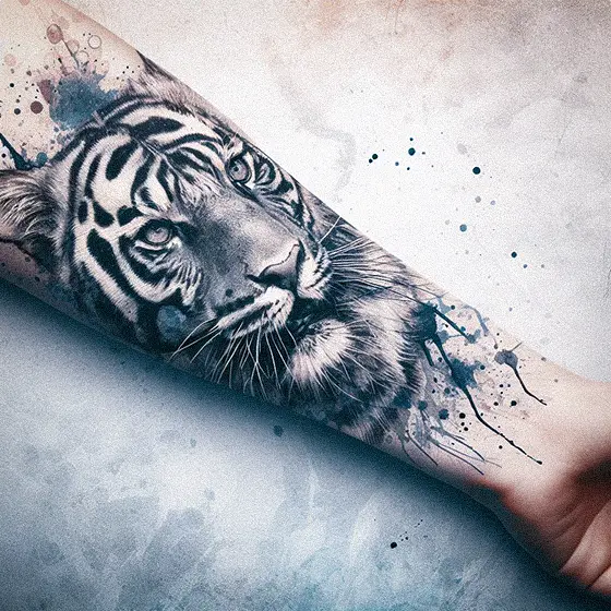 Tiger Tatto Woman36