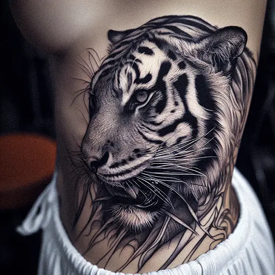 Tiger Tatto Woman45