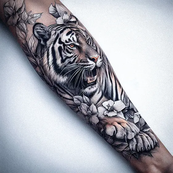 Tiger Tatto Woman47