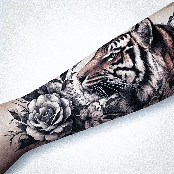 Tiger Tatto Woman48