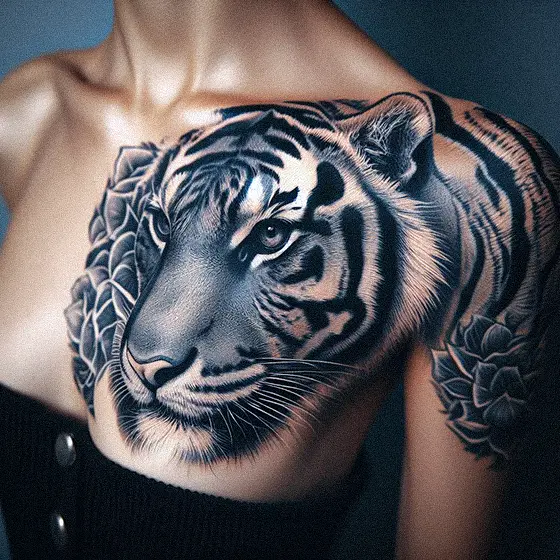 Tiger Tatto Woman49