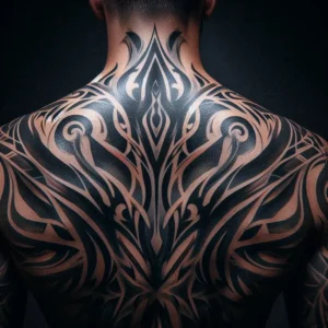 Upper Back Tattoo 22