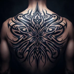 Upper Back Tattoo 29