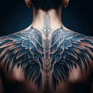 Upper Back Tattoo 3