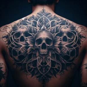 Upper Back Tattoo 41