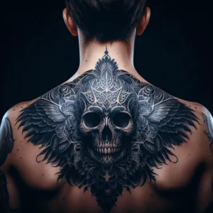 Upper Back Tattoo 5