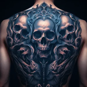 Upper Back Tattoo 56