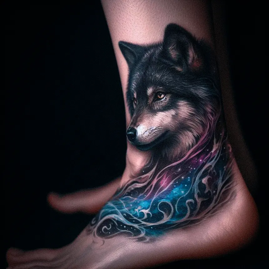 Wolf Tattoo for Women38