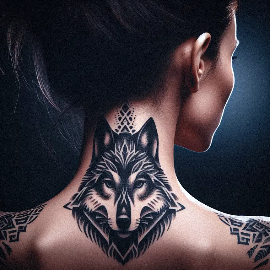 Wolf Tattoo for Women55 1