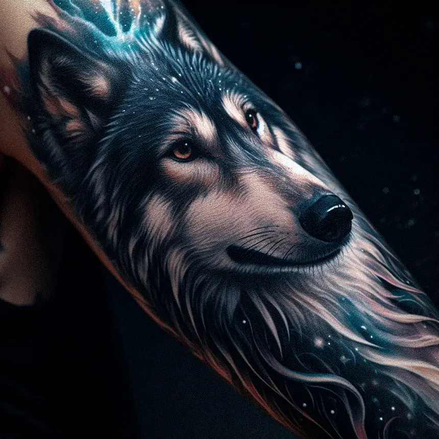 Wolf Tattoo for Women64