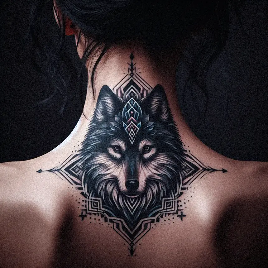 Wolf Tattoo for Women75 1