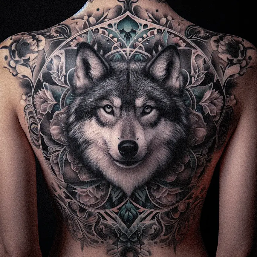Wolf Tattoo for Women78 1