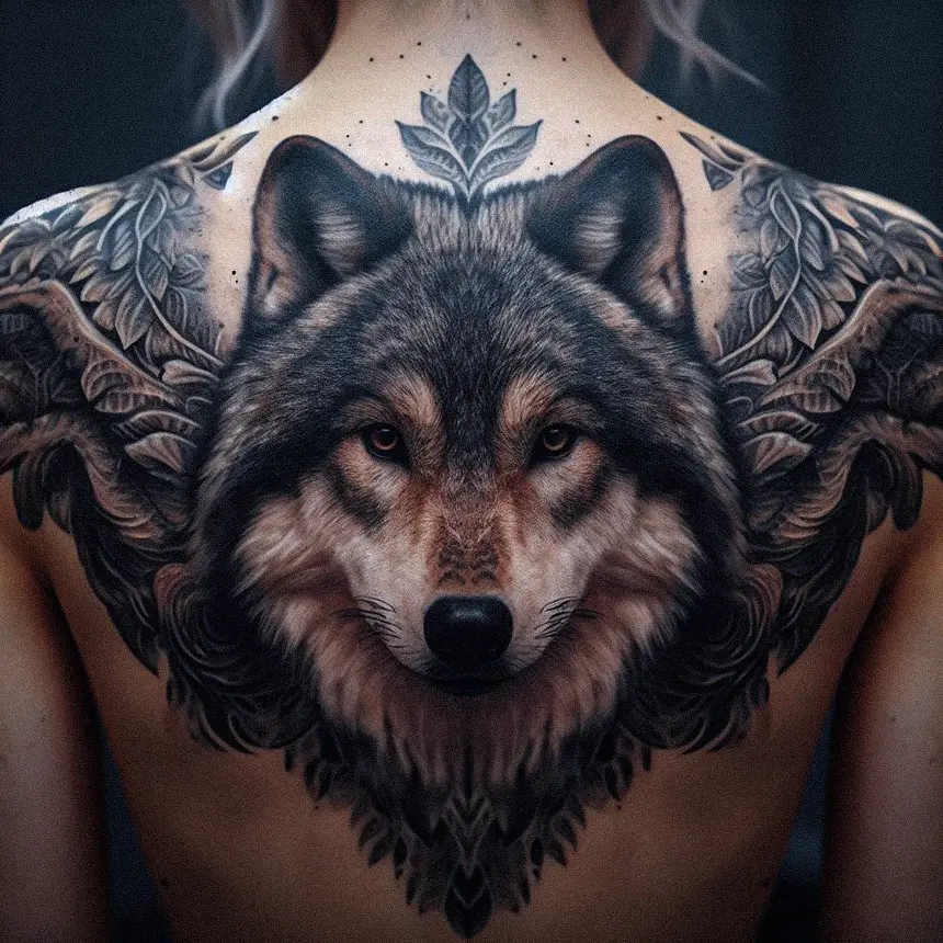 Wolf Tattoo for Women84 1