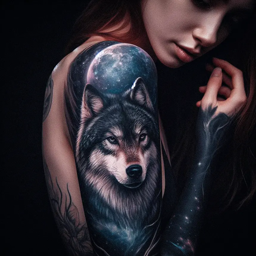 Coming for the top: Kelsea Schack's stand-out black and grey realism tattoos  - Rooster Magazine