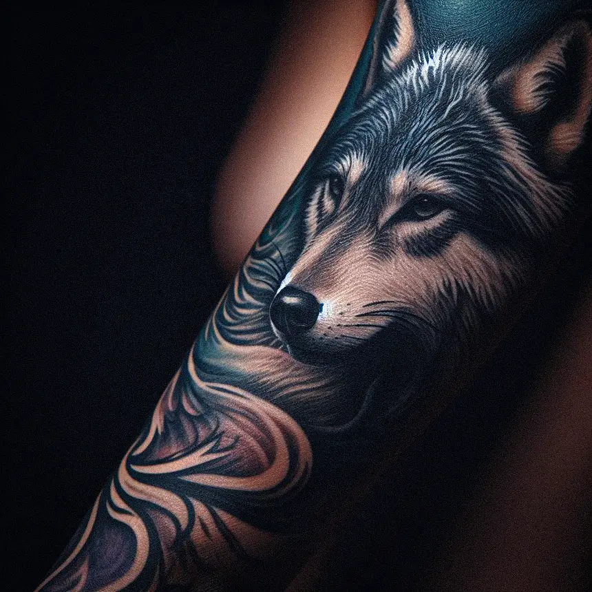 Wolf Tattoo for Women93 1