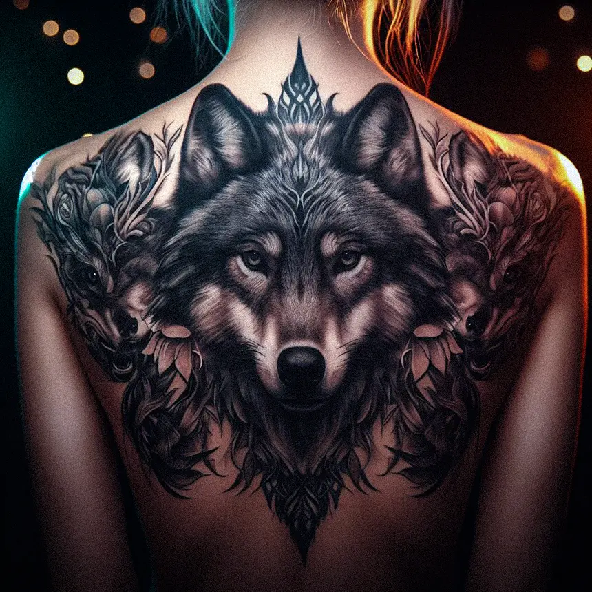 Wolf Tattoo for Women95 1