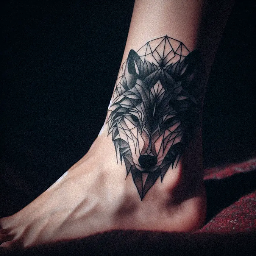 Wolf Tattoo for Women98