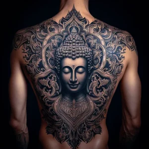 buddha tattoo for man 1