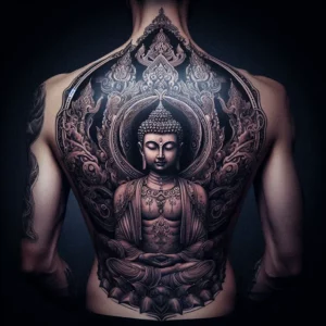 buddha tattoo for man 15