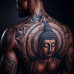 buddha tattoo for man 16