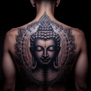 buddha tattoo for man 19